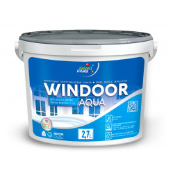 WINDOOR AQUA Nanofarb эмаль акриловая для окон и дверей