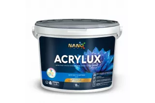 ACRYLUX Nanofarb vopsea latex lavabilă, mată pentru lucrări interioare