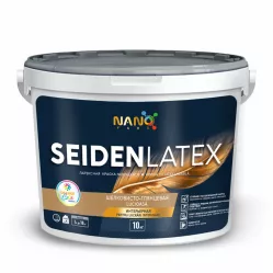 SEIDENLATEX Nanofarb vopsea latex lavabilă, lucioasă pentru lucrări interioare