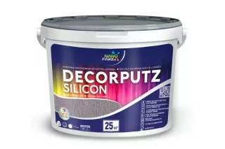 Tencuială decorativă siliconică Dekorputz 'Coroed' Nanofarb