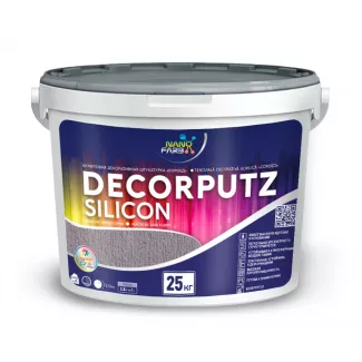 DEKORPUTZ Nanofarb "Короед" F2.0 декоративная силиконовая акриловая  штукатурка 