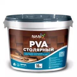 PVA pentru tâmplărie Nanofarb – adeziv pentru toate esențele de lemn