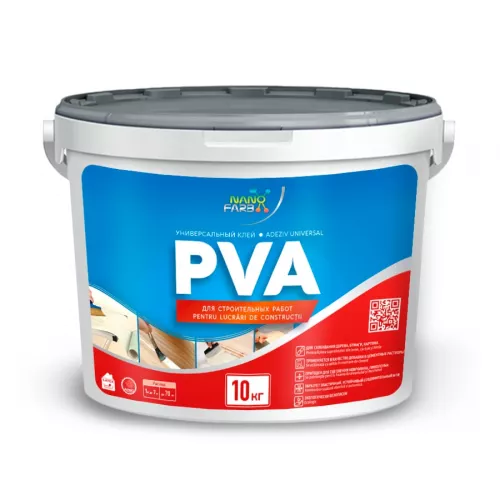 PVA Nanofarb adeziv universal pentru lucrări de construcții