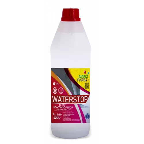 WATERSTOP Nanofarb, grund - concentrat 1:10